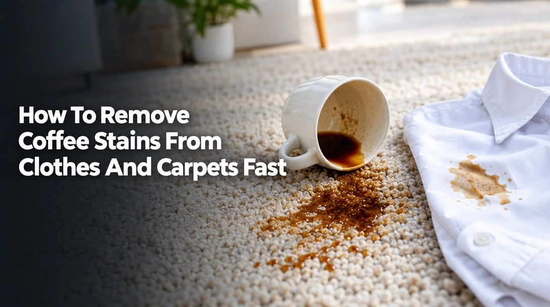 How To Remove Coffee Stains From Clothes And Carpets Fast