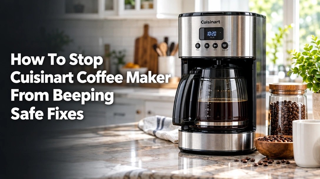 How To Stop Cuisinart Coffee Maker From Beeping Safe Fixes