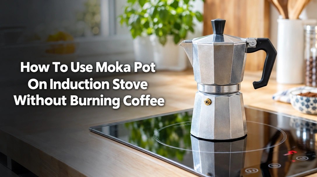 How To Use Moka Pot On Induction Stove Without Burning Coffee