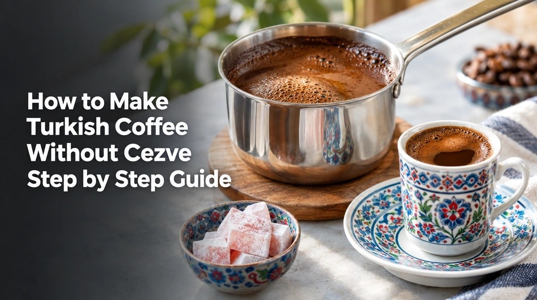 How to Make Turkish Coffee Without Cezve Step by Step Guide
