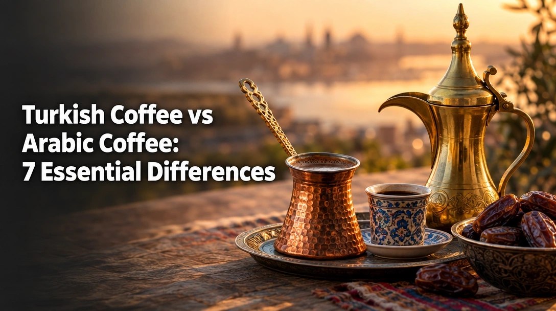 Turkish Coffee vs Arabic Coffee: 7 Essential Differences