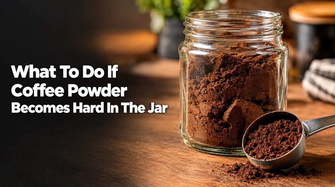 What To Do If Coffee Powder Becomes Hard In The Jar