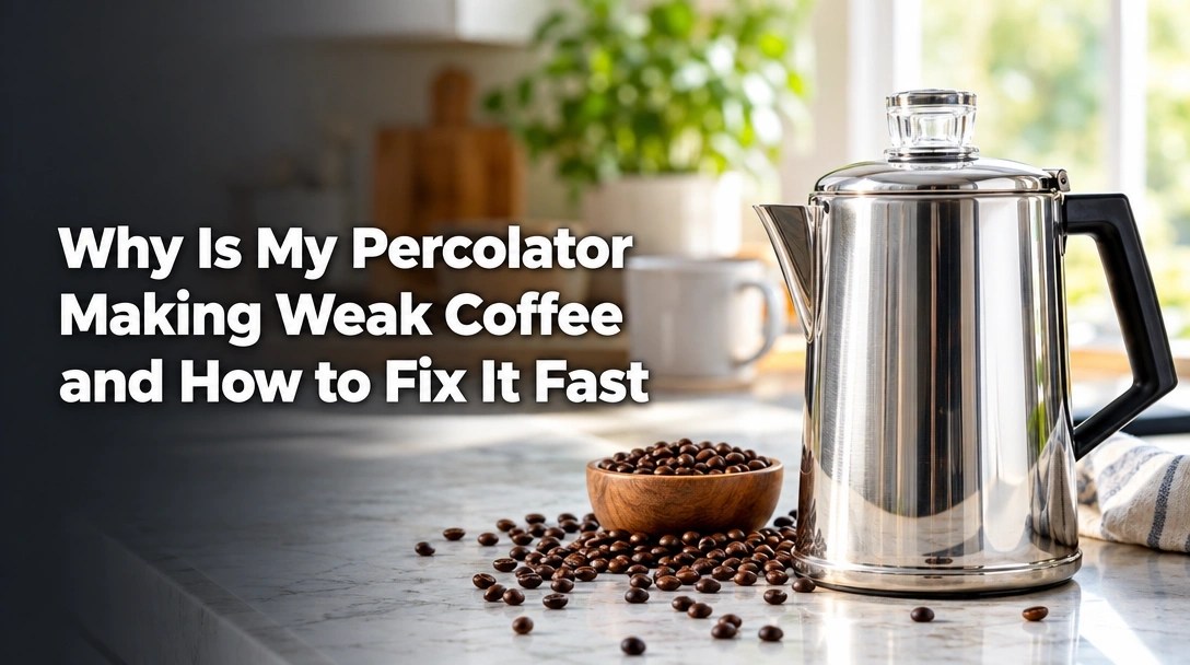 Why Is My Percolator Making Weak Coffee and How to Fix It Fast