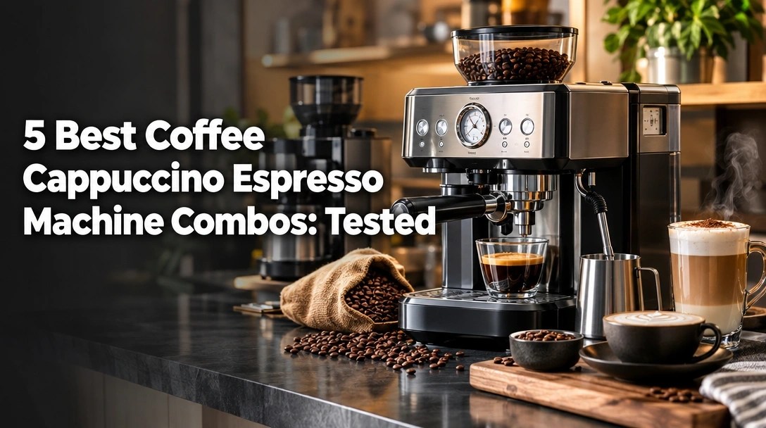 5 Best Coffee Cappuccino Espresso Machine Combos: Tested