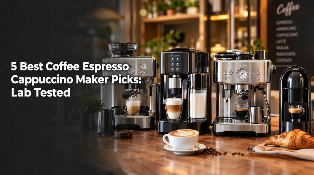 5 Best Coffee Espresso Cappuccino Maker Picks: Lab Tested