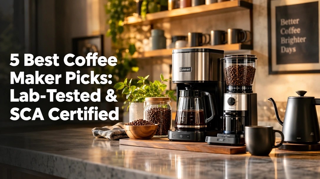 5 Best Coffee Maker Picks: Lab-Tested & SCA Certified