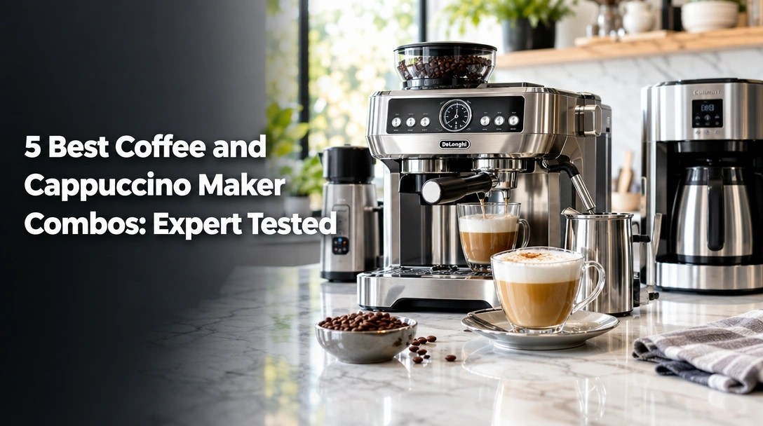 5 Best Coffee and Cappuccino Maker Combos: Expert Tested