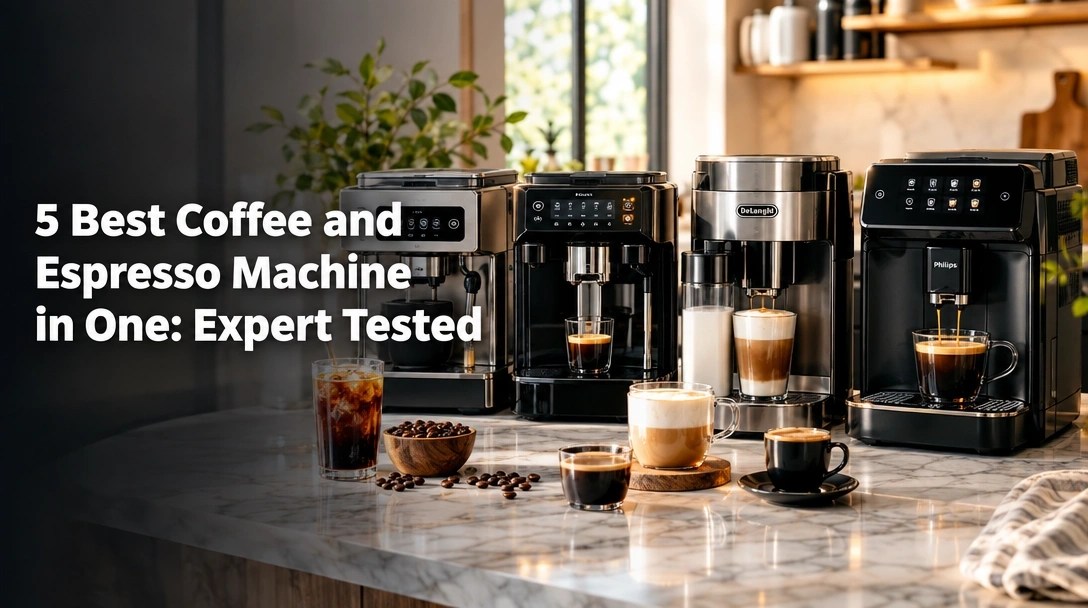 5 Best Coffee and Espresso Machine in One: Expert Tested