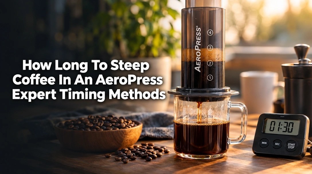 How Long To Steep Coffee In An AeroPress Expert Timing Methods