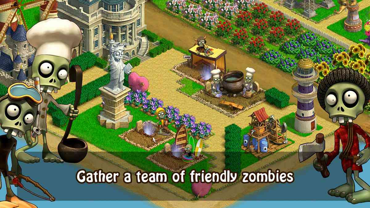 Zombie islands has evolved to mobile as zombie castaways