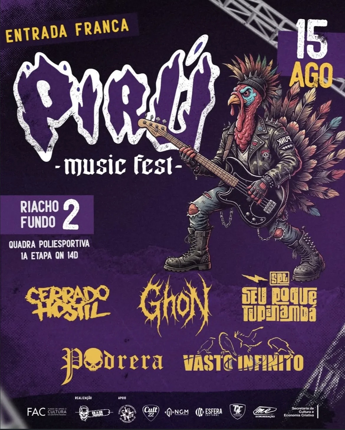 PIRÚ MUSIC FEST REAFIRMA A FORÇA DA MÚSICA AUTORAL NO DISTRITO FEDERAL