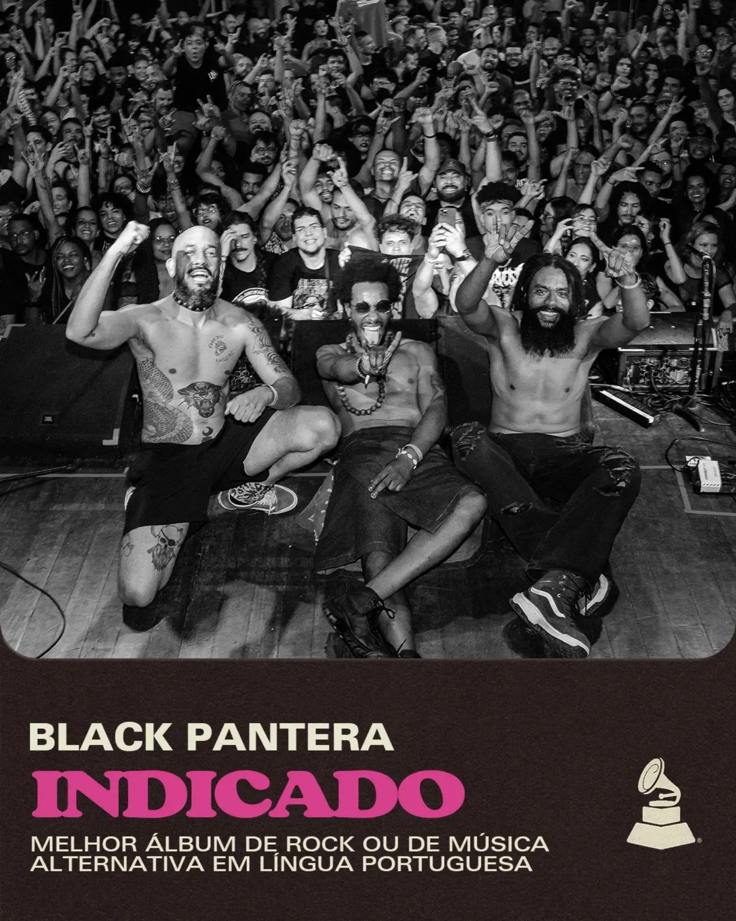 BLACK PANTERA É INDICADO AO GRAMMY LATINO 2026 COM “RESISTÊNCIA! AO VIVO NO CIRCO VOADOR”