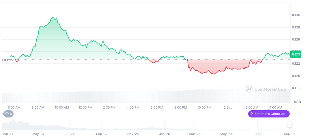 Starknet Faces Service Outage Amid Mainnet Launch 2 starknet-daily-chart-2