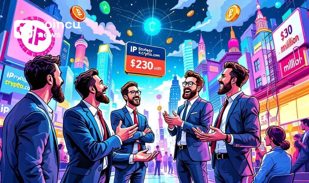 Nasdaq-Listed IP Strategy Partners with Crypto.com for $IP Token Management