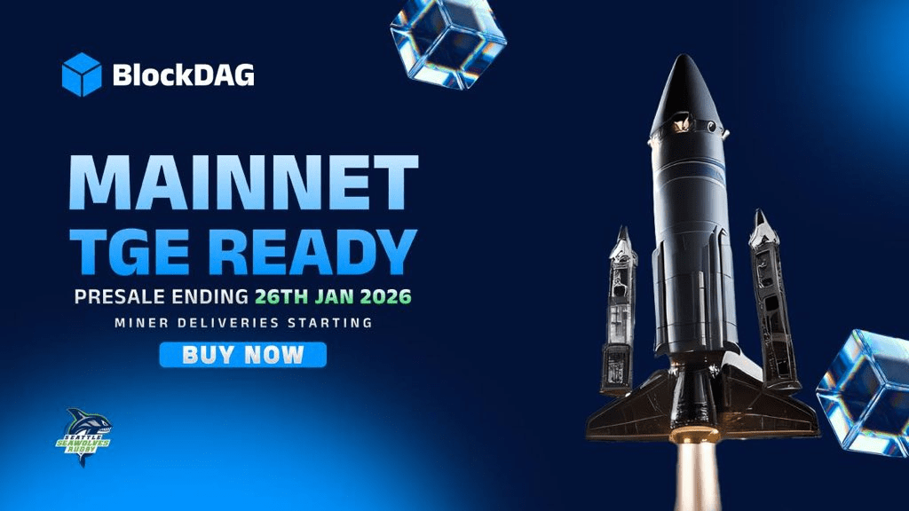 Market Focus Shifts From Polkadot and Zcash as BlockDAG’s Presale Nears January 26 Deadline With 3.5B Coins Left