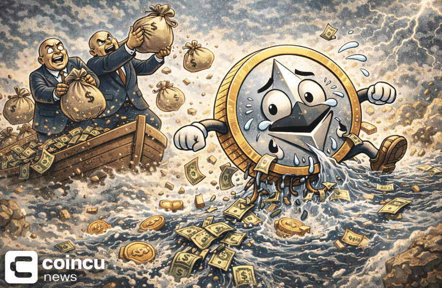 ETH ETF Outflows Hit $21.3M as BlackRock Dumps $45.4M in Ethereum