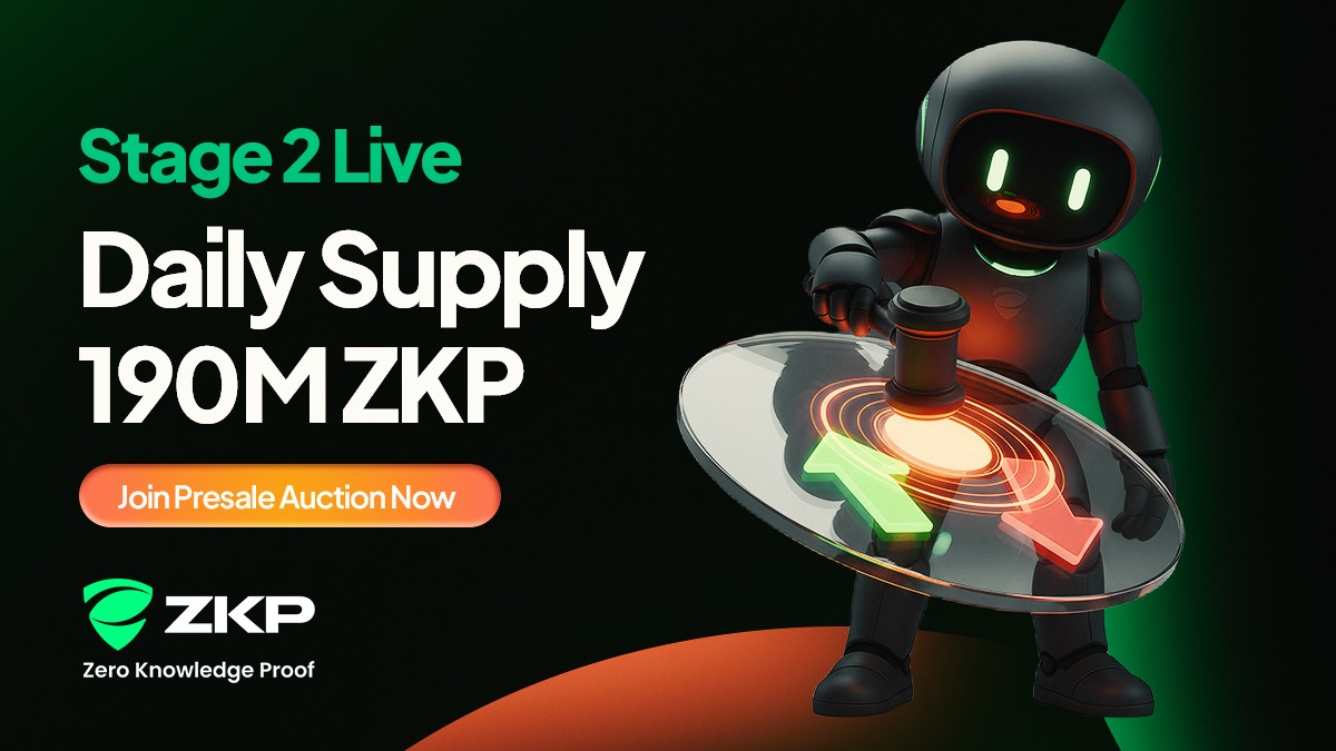Stage 2 Squeezes the ZKP Crypto Supply; Will You Get In Before the Next Cut?