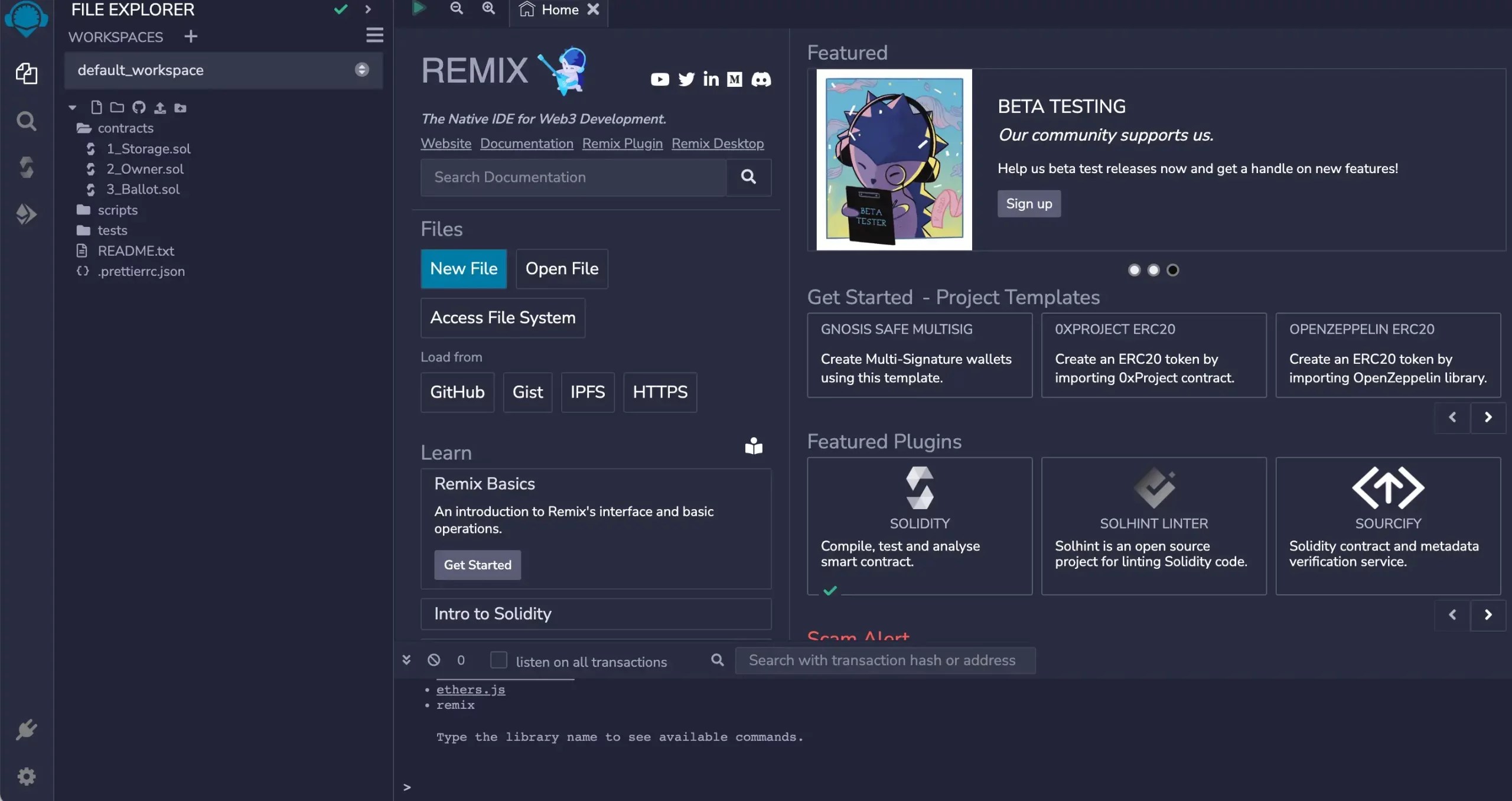 How to create a smart contract step by step?