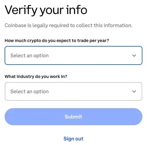Verify Personal Information