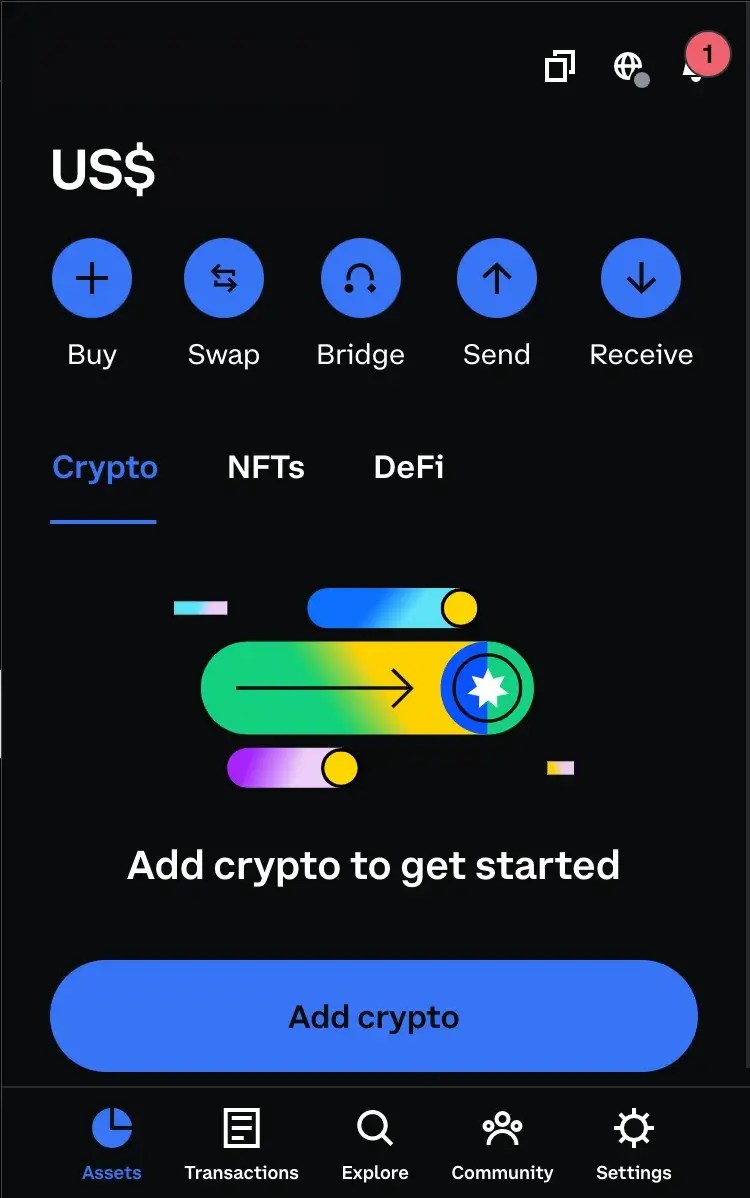 Step 1: Log in and click on "Buy"