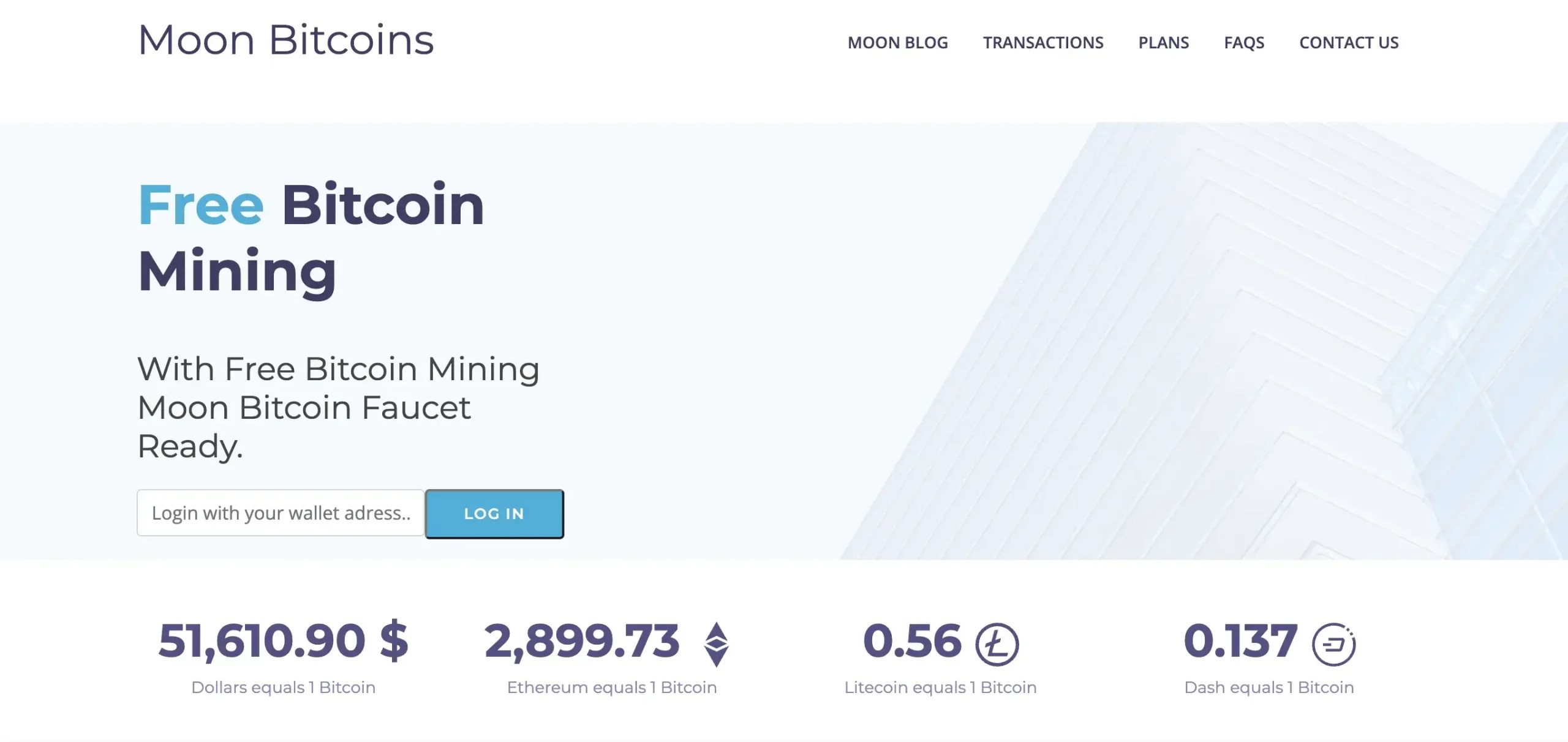 5. Moon Bitcoin Faucet