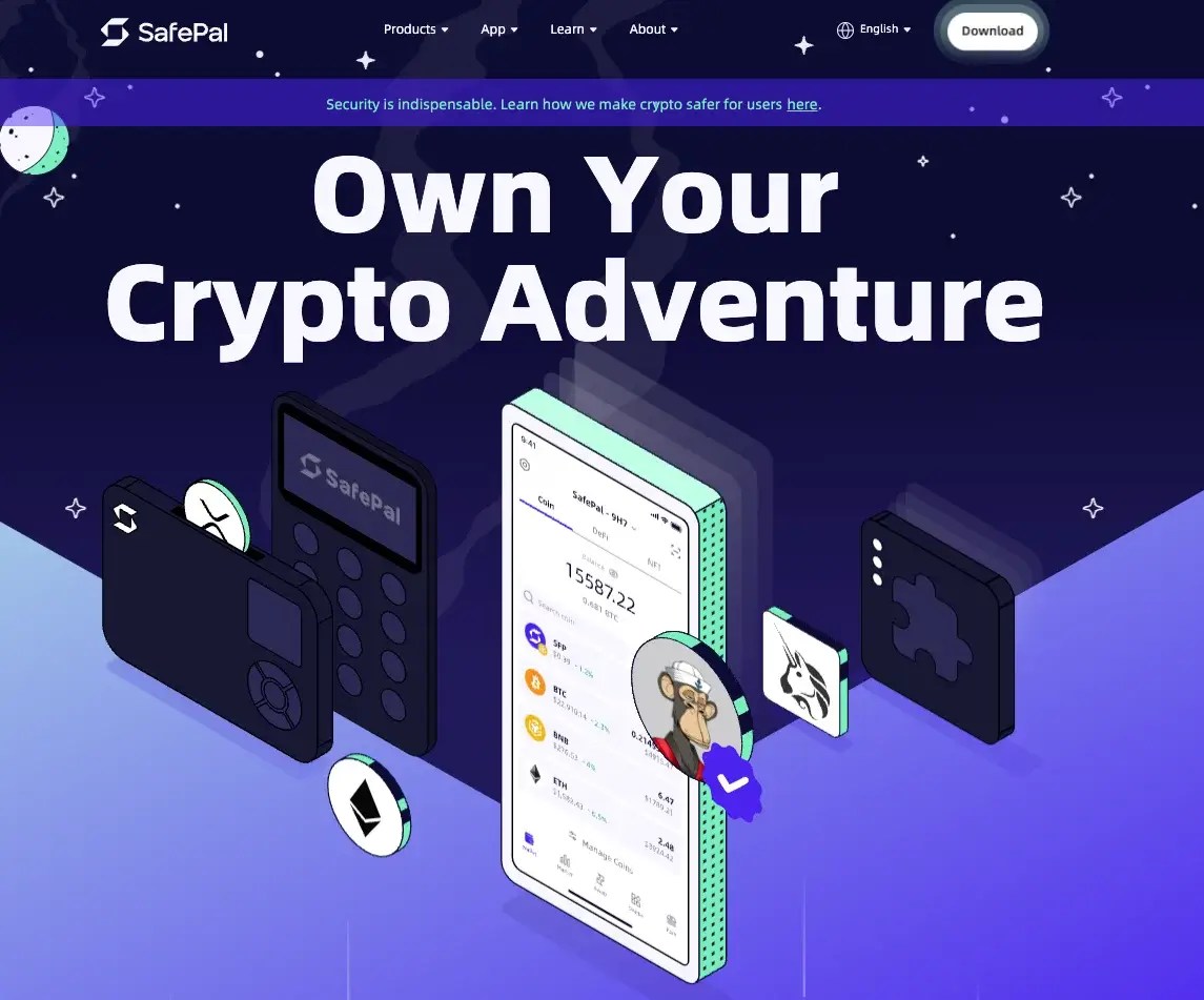3. SafePal S1 - Best Affordable 100% Air-Gapped Cold Crypto Wallet