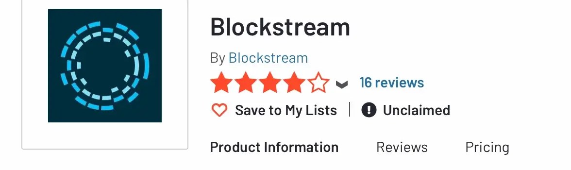 BlockStream Reviews