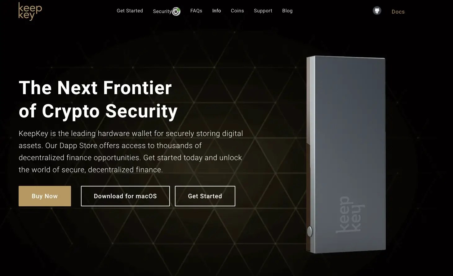 5. KeepKey - Best for Integrated Crypto Trading