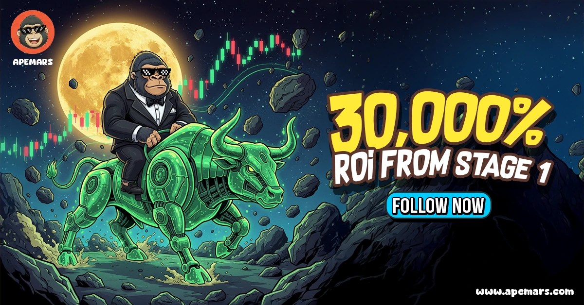 Missed Pepe? APEMARS Could Be the Next Top 100x Crypto Gem