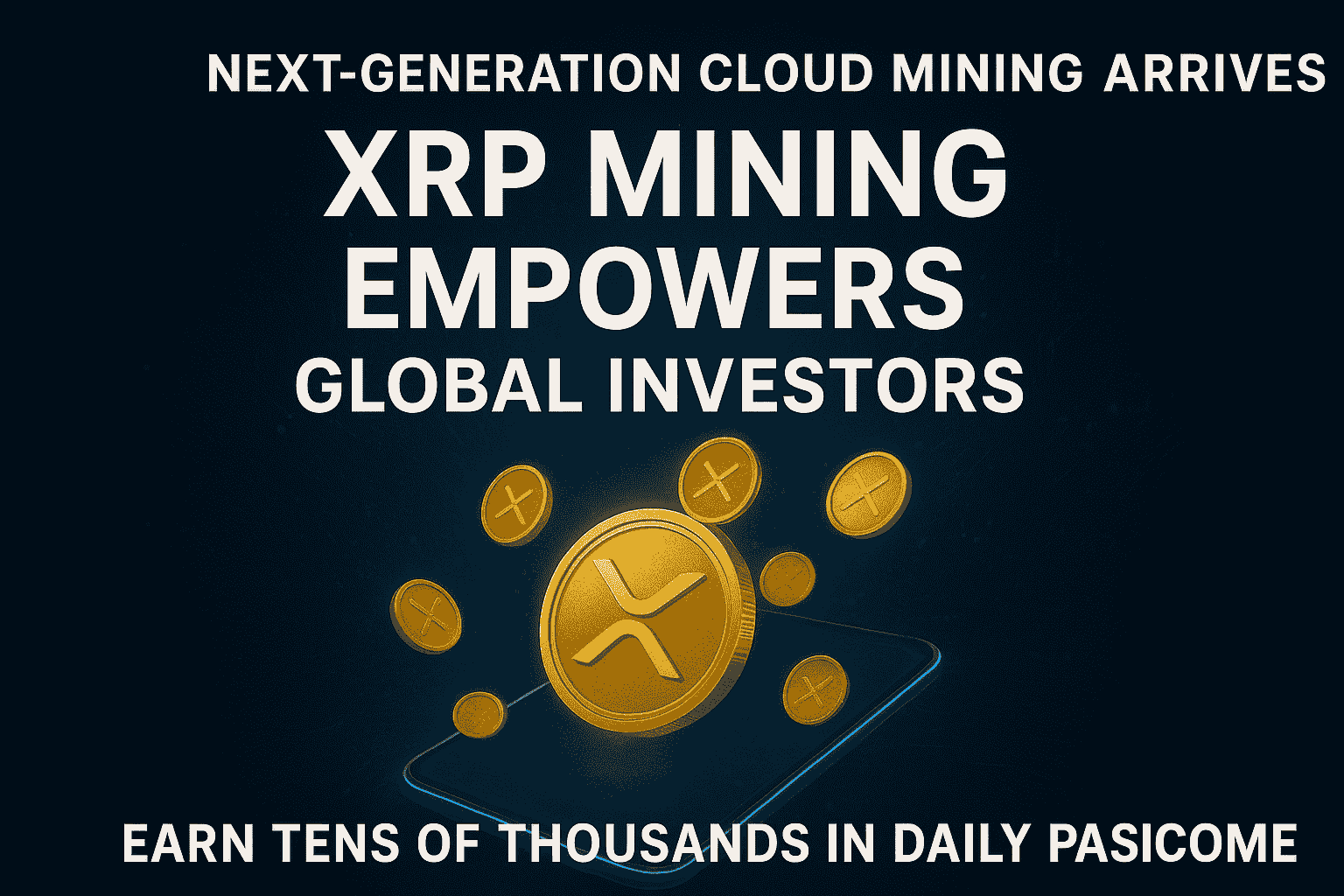 Next-Generation Cloud Mining Arrives: XRP Mining Empowers Global Investors to Earn Tens of Thousands in Daily Passive Income