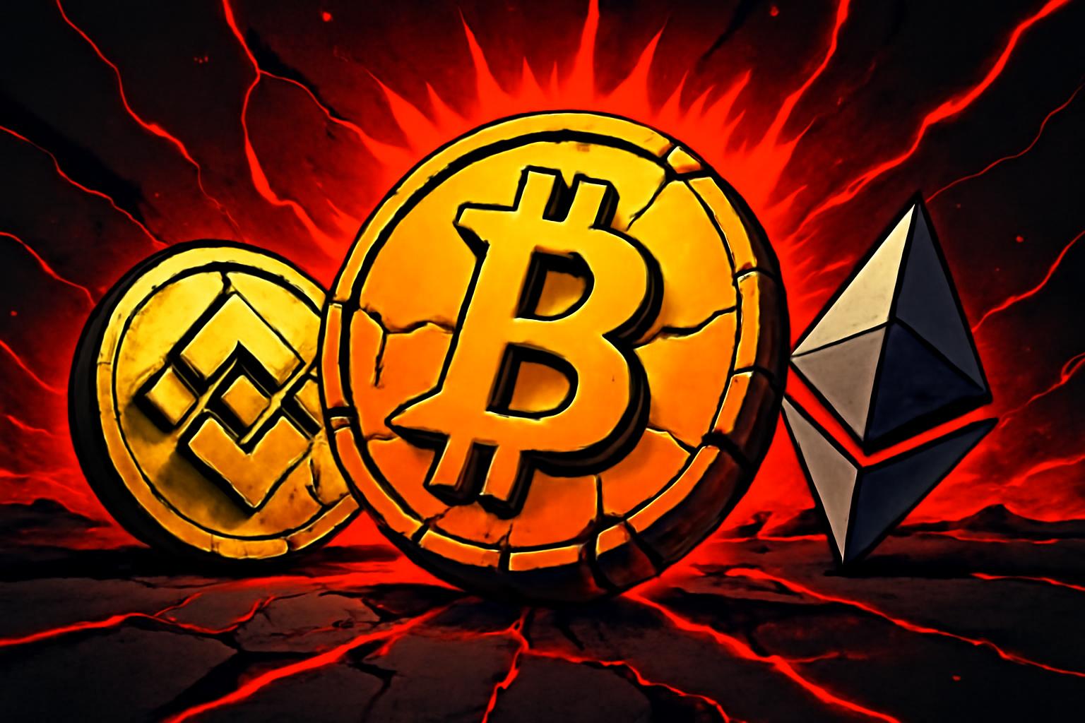 比特币在伊朗紧张局势冲击下跌至58,000，波及加密市场