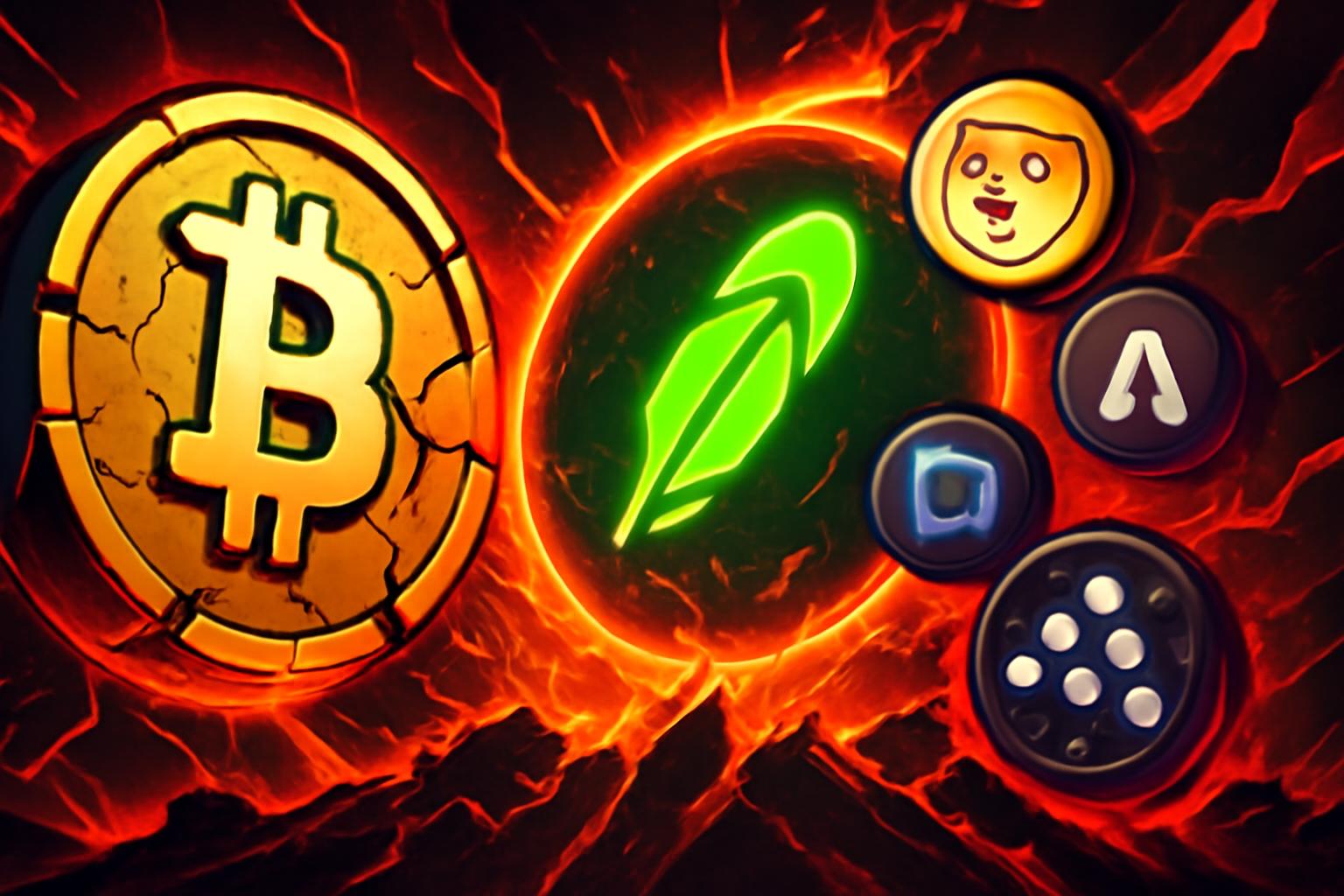 Robinhood 投资者在熊市中多元化投资山寨币