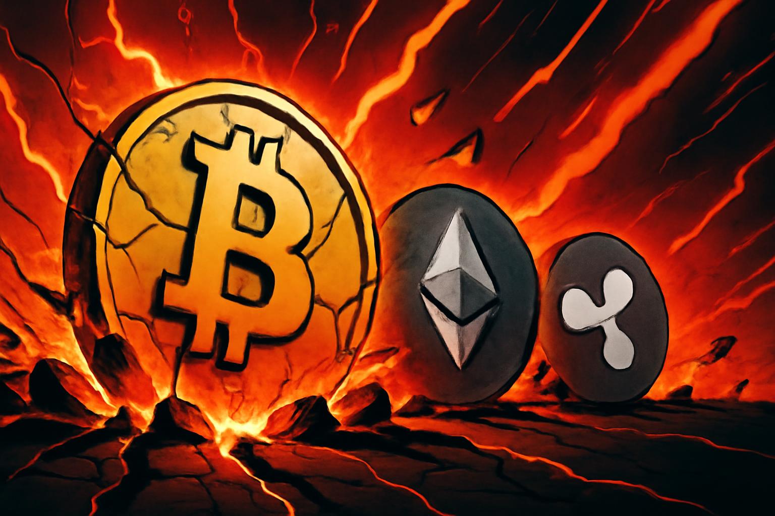 比特币在市场动荡中跌破 $65,967