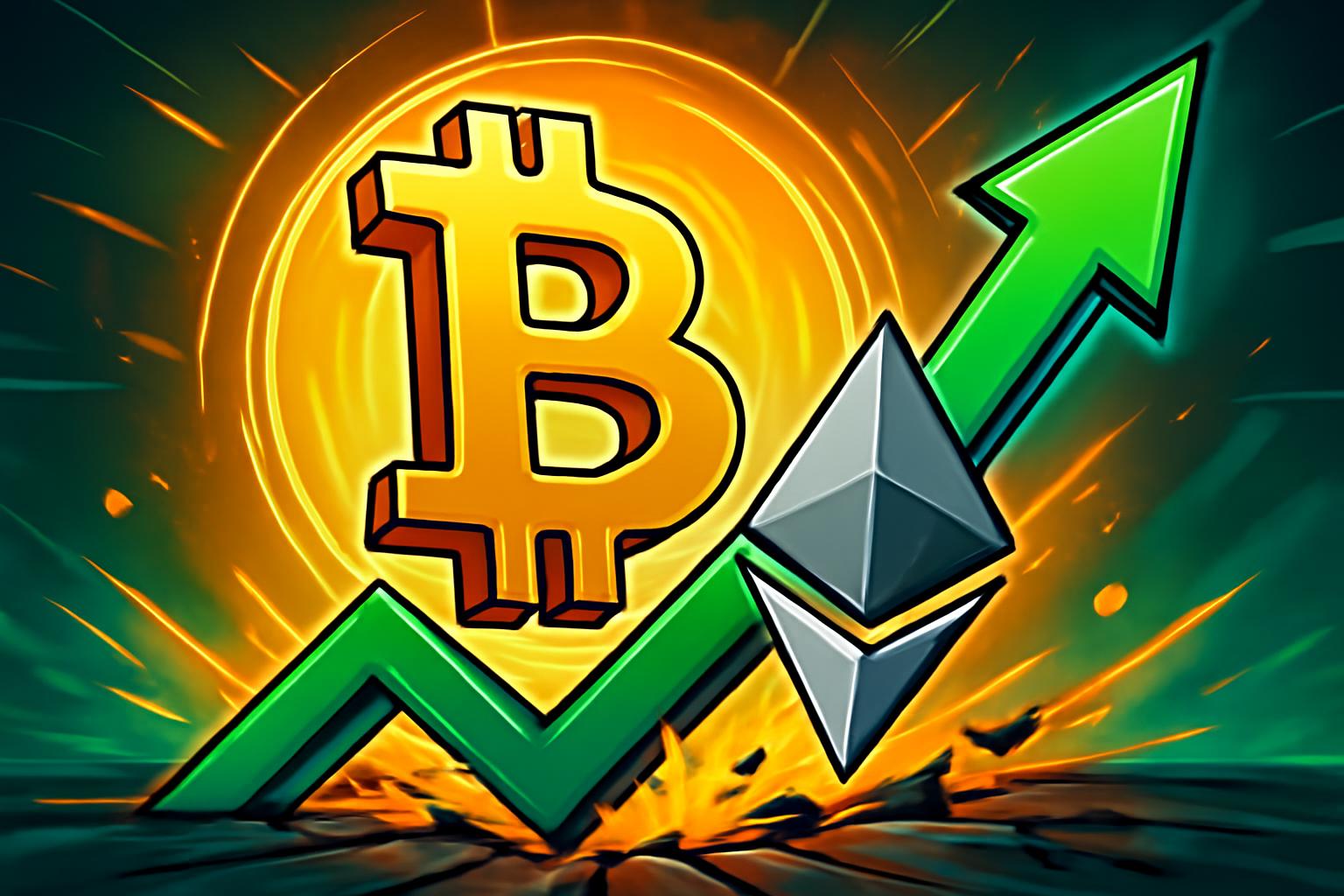 比特币在 ETF 资金流入指示市场再平衡之际，回升至接近 $70K