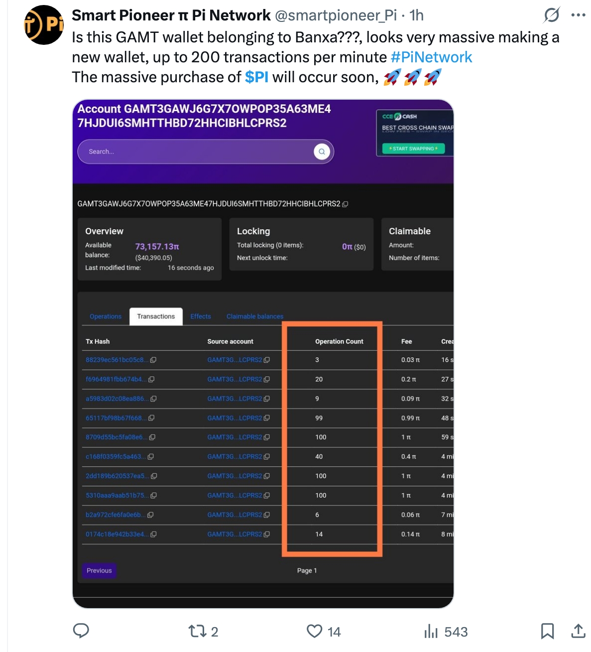 Banxa Integration of Pi