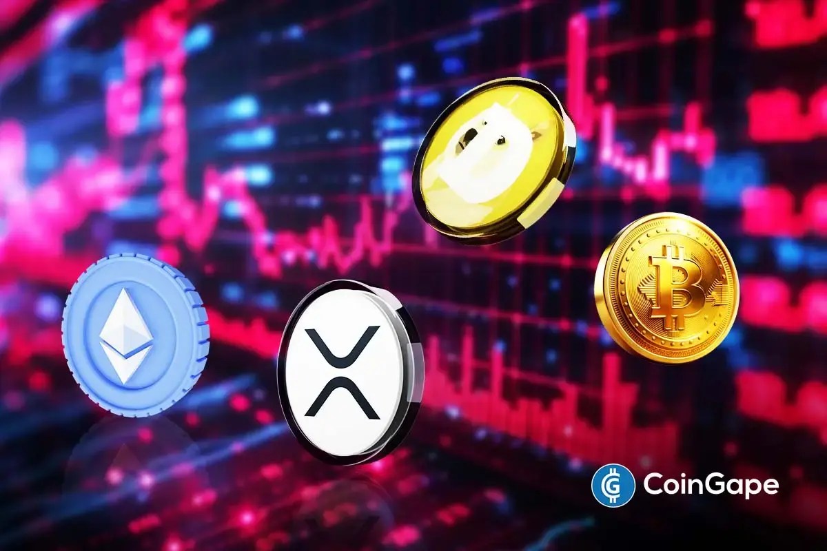 Why Are BTC, XRP, ETH, and DOGE Prices Falling Today?