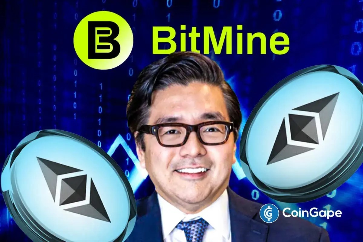 Tom Lee’s BitMine Acquires 60,976 ETH As BMNR Stock Eyes Recovery