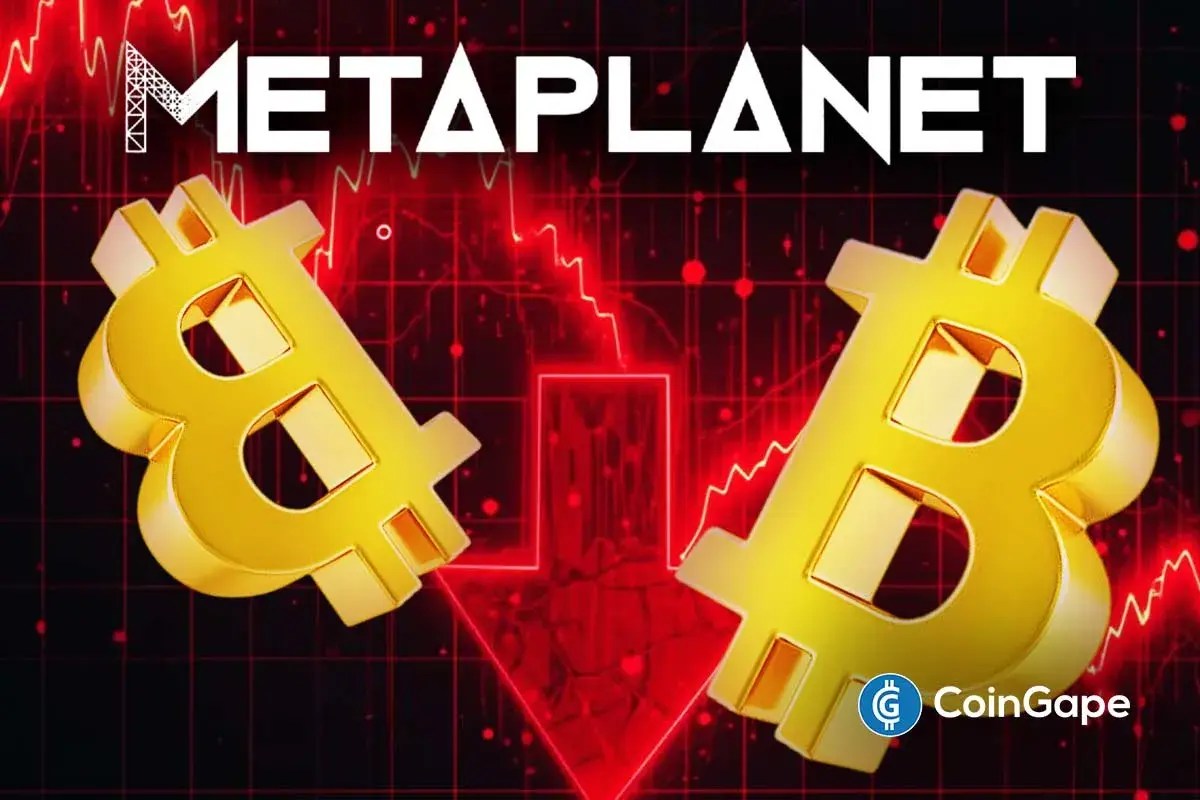 Bitcoin Treasury Firm Metaplanet Reports Massive Q1 Loss, Stock Dips 4%