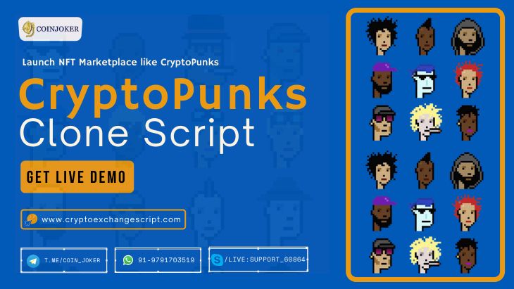 Cryptopunks Clone Script How To Create Nft Like Cryptopunk - Ocean Arts - Premium Mobile Collection