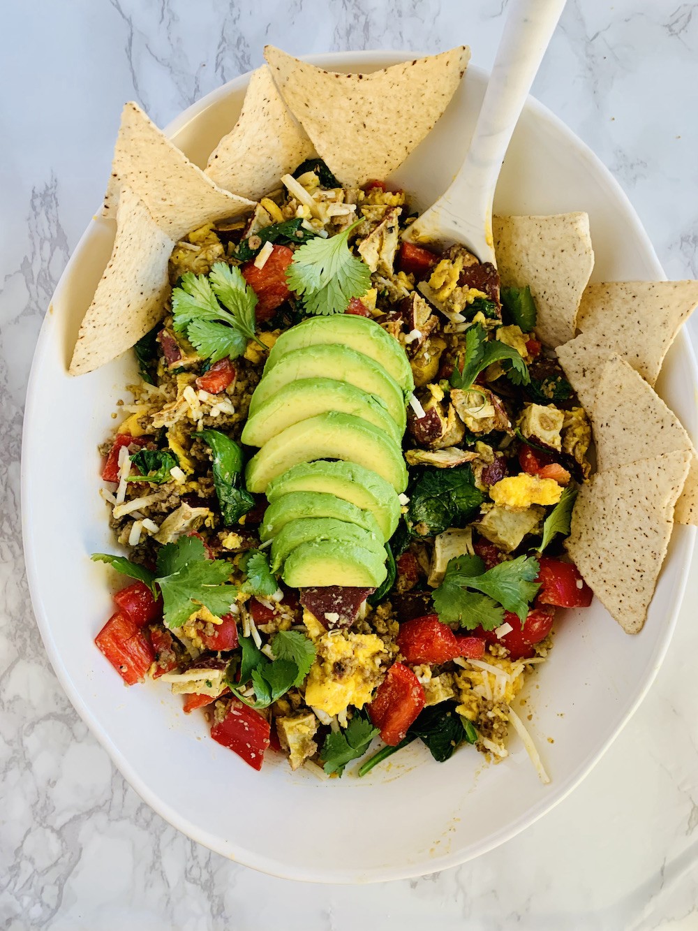 Vegan Breakfast Scramble