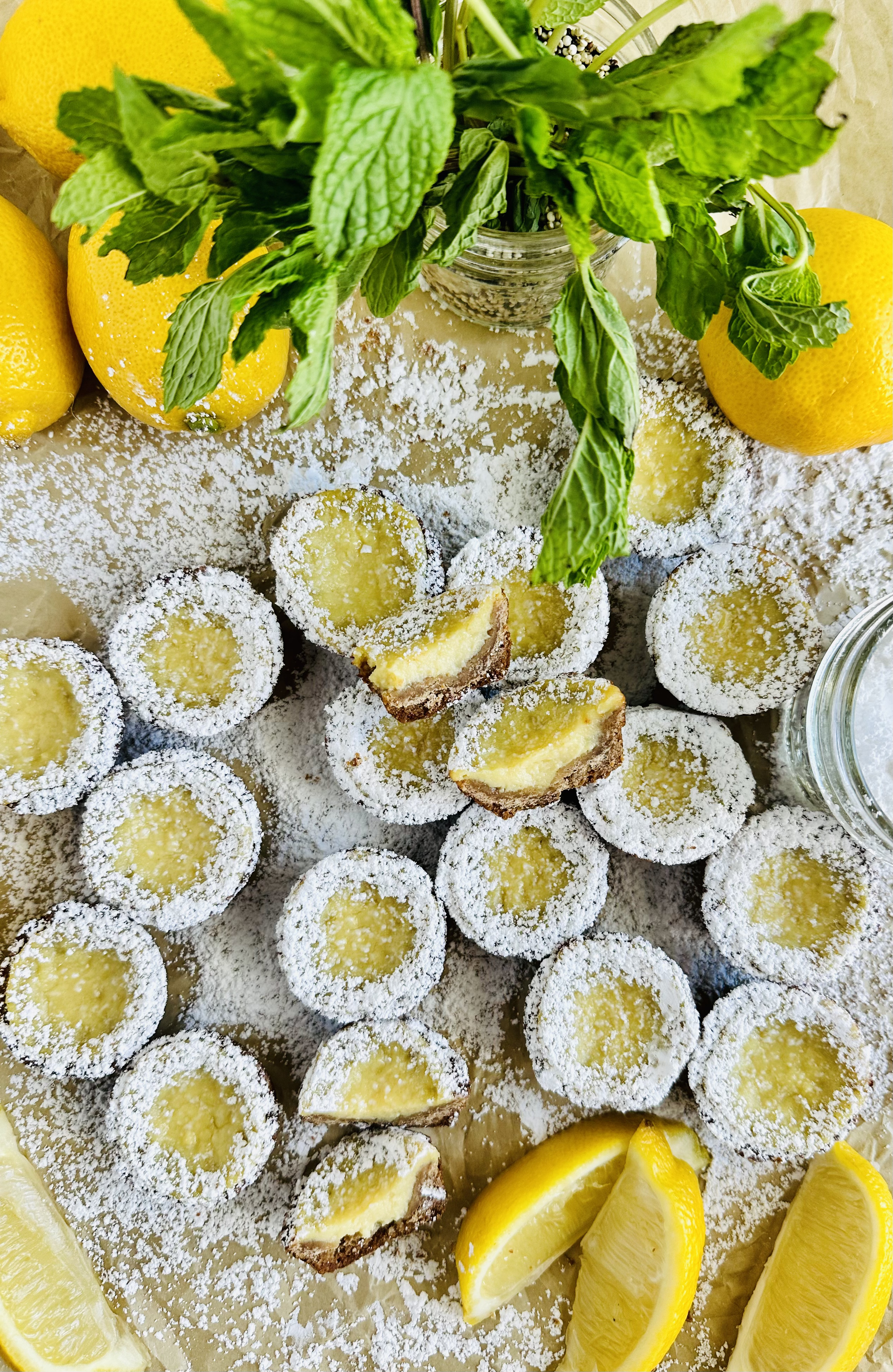 Vegan Lemon Cups