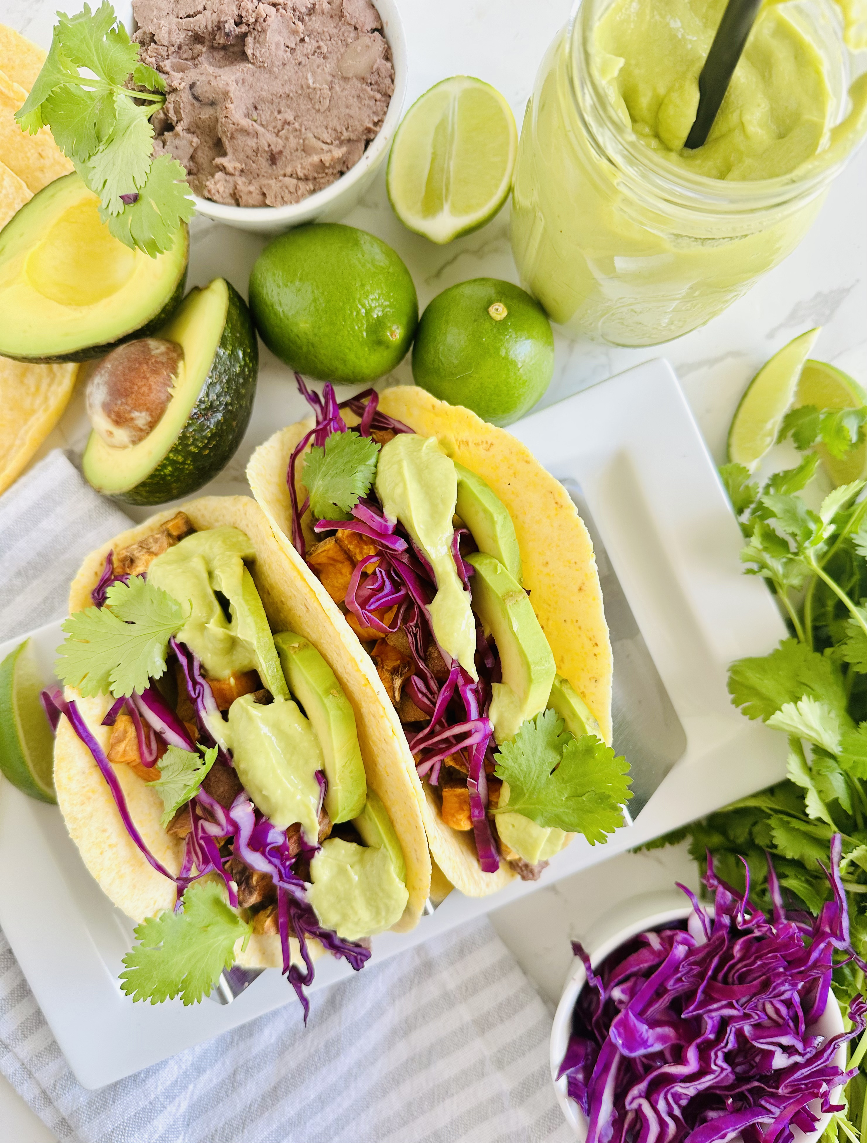 Vegan Sweet Potato Tacos