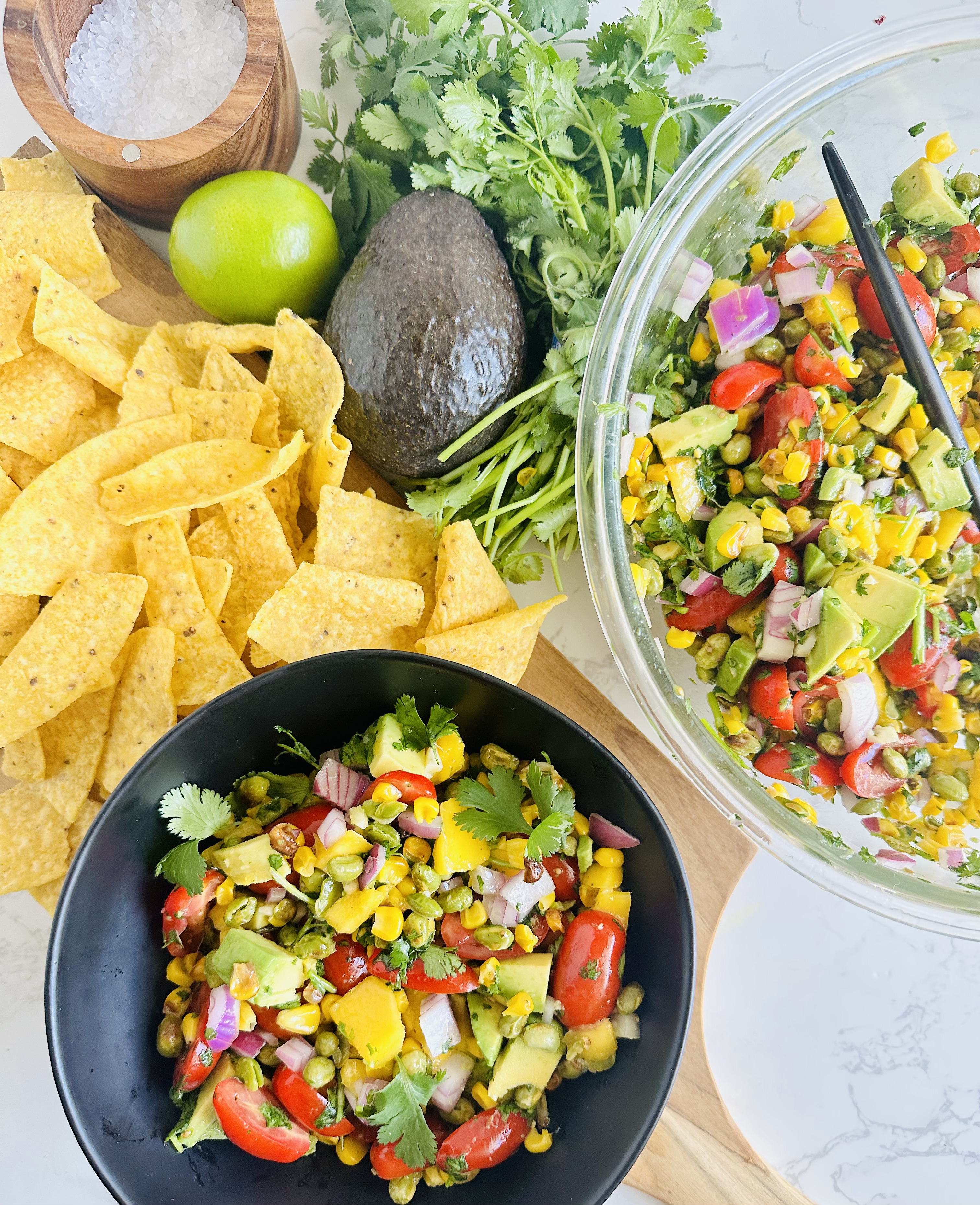 Roasted Corn and Mango Salsa