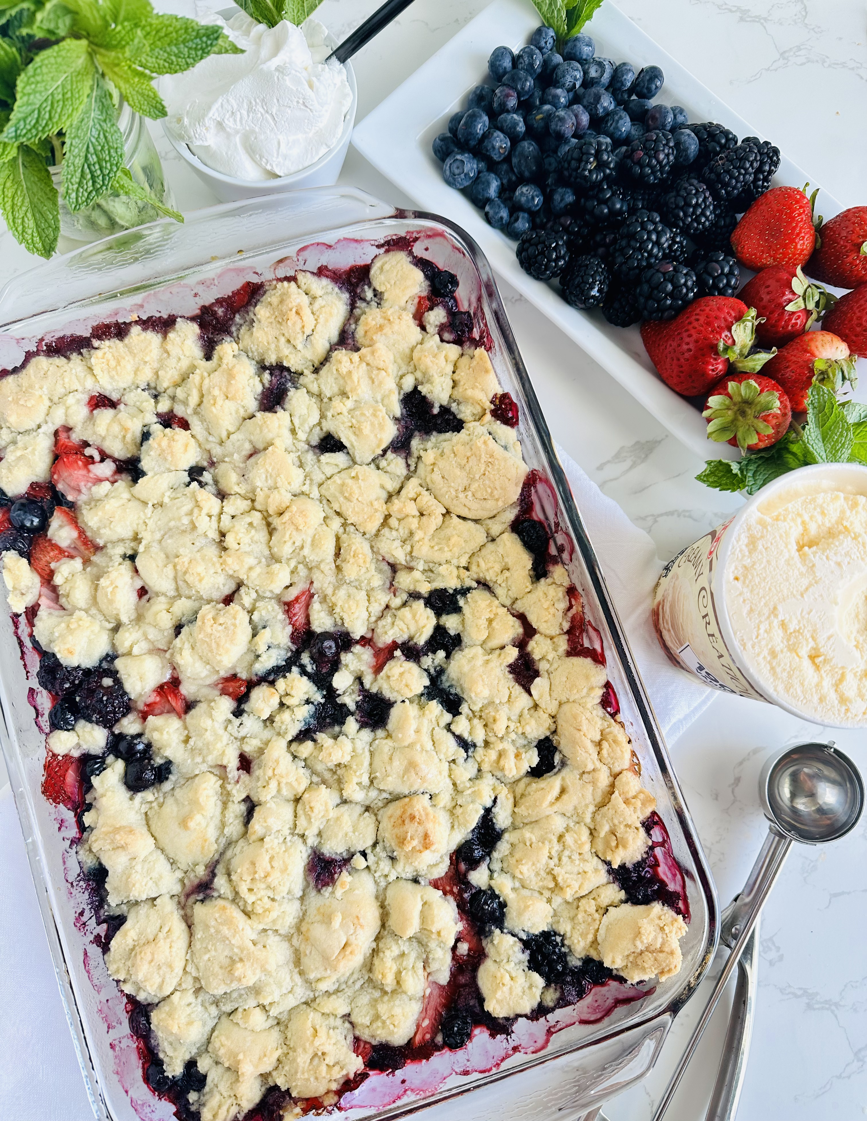 Vegan Berry Crumble