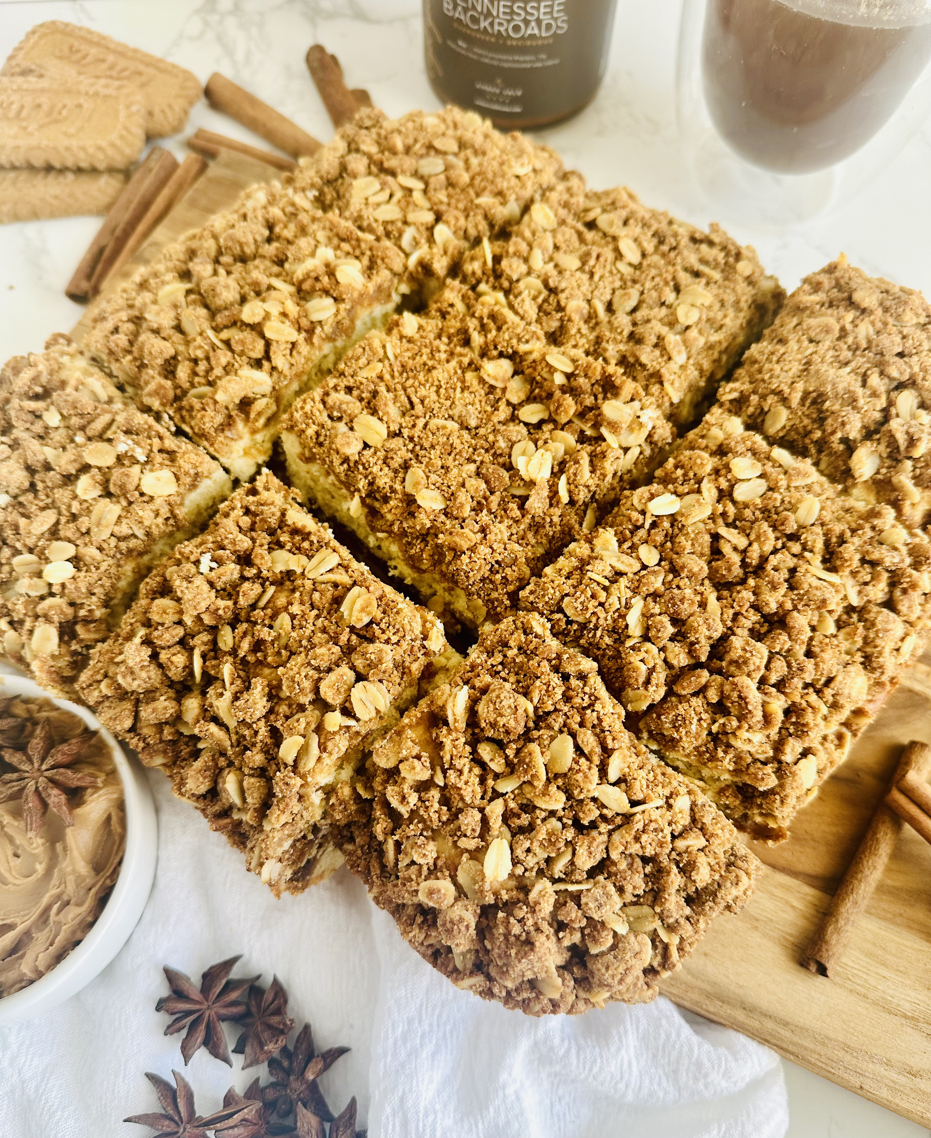 Cookie Butter Coffee Cake