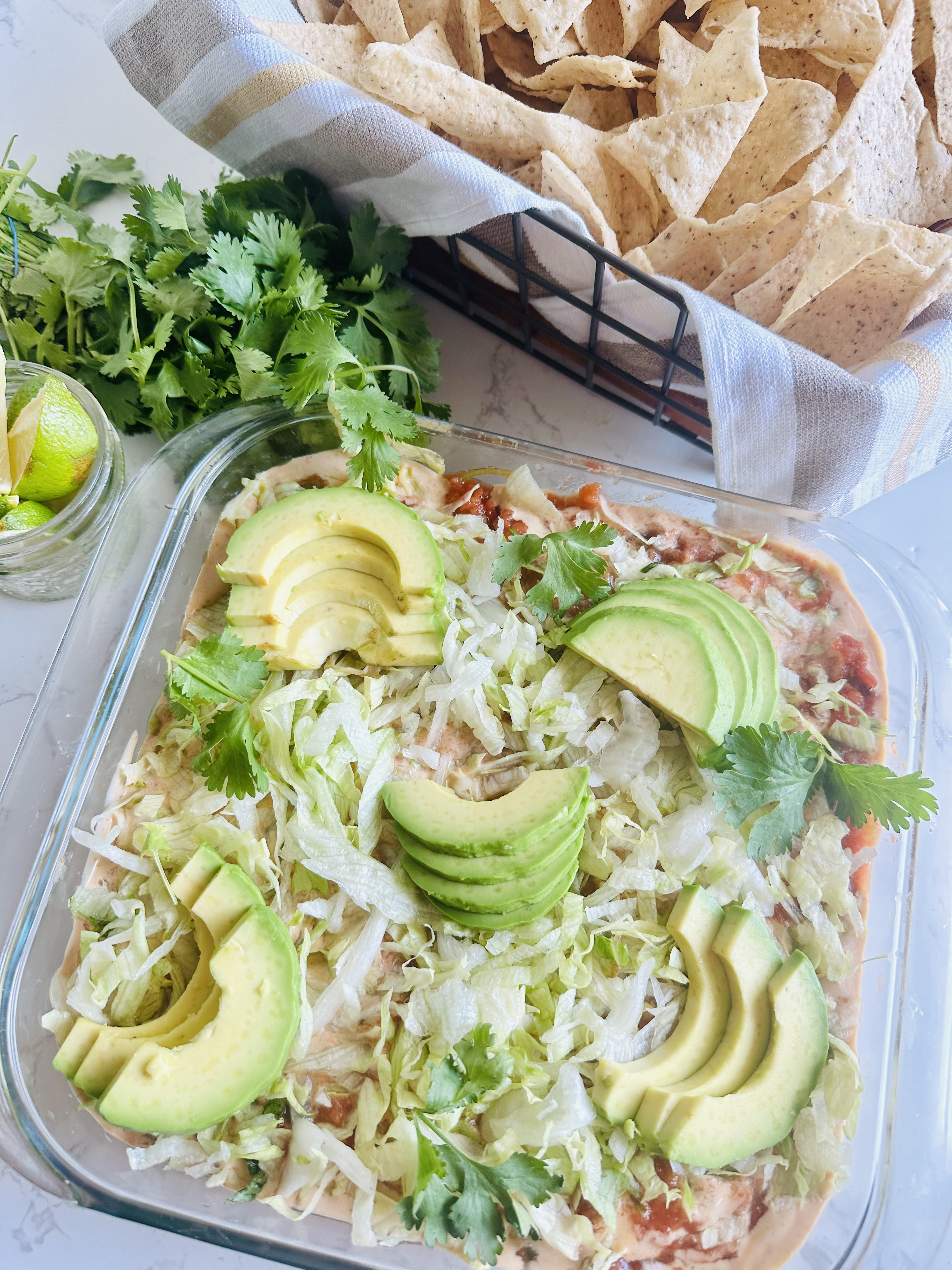 Vegan 7 Layer Dip