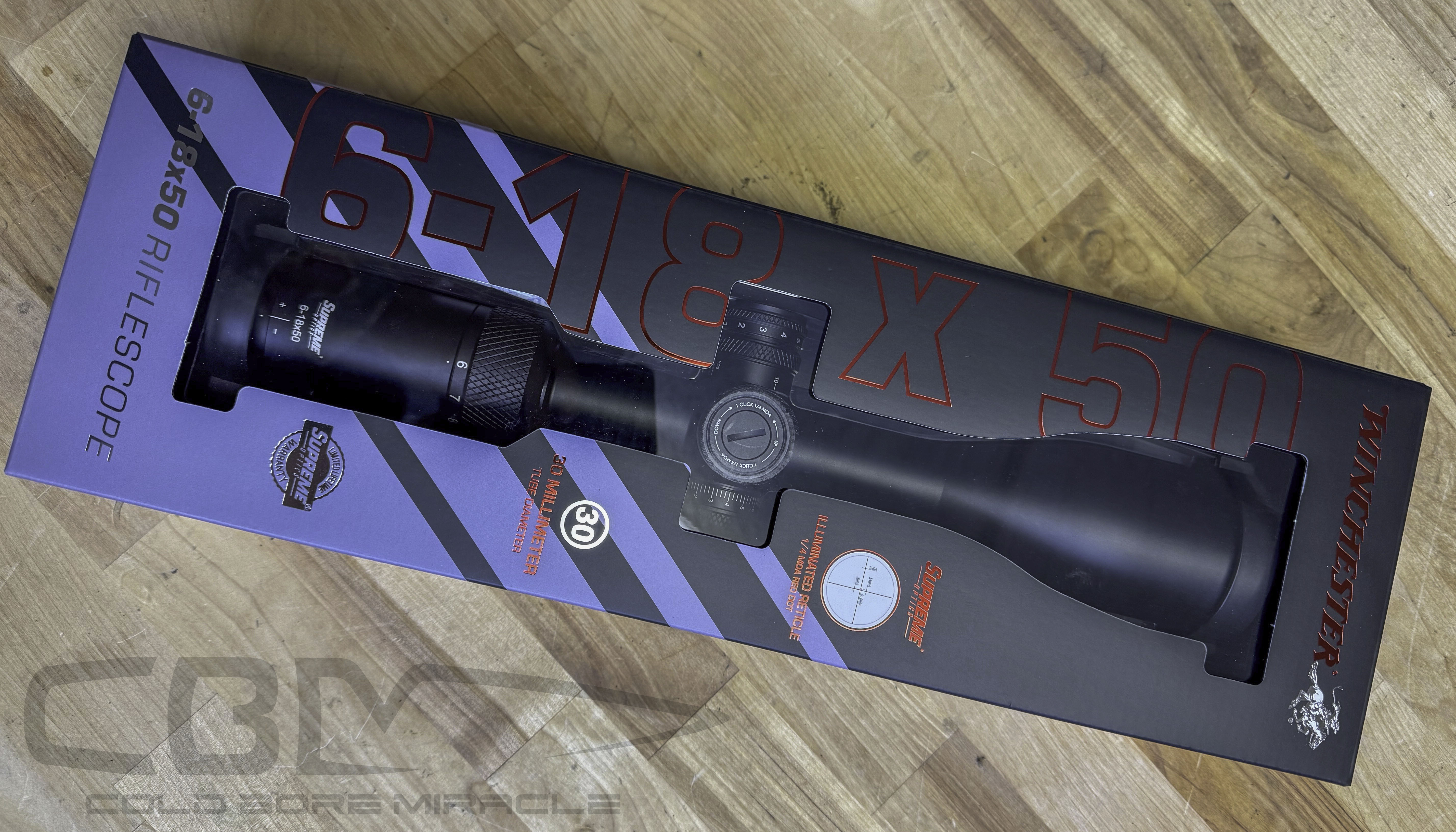 Winchester Supreme Optics 6-18x50 Riflescope - Coldboremiracle