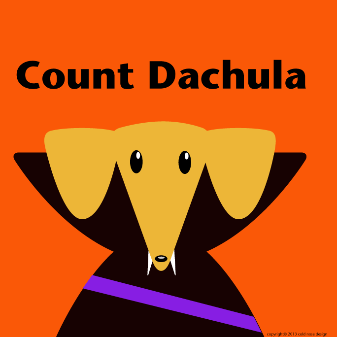 Dracula Dachshund