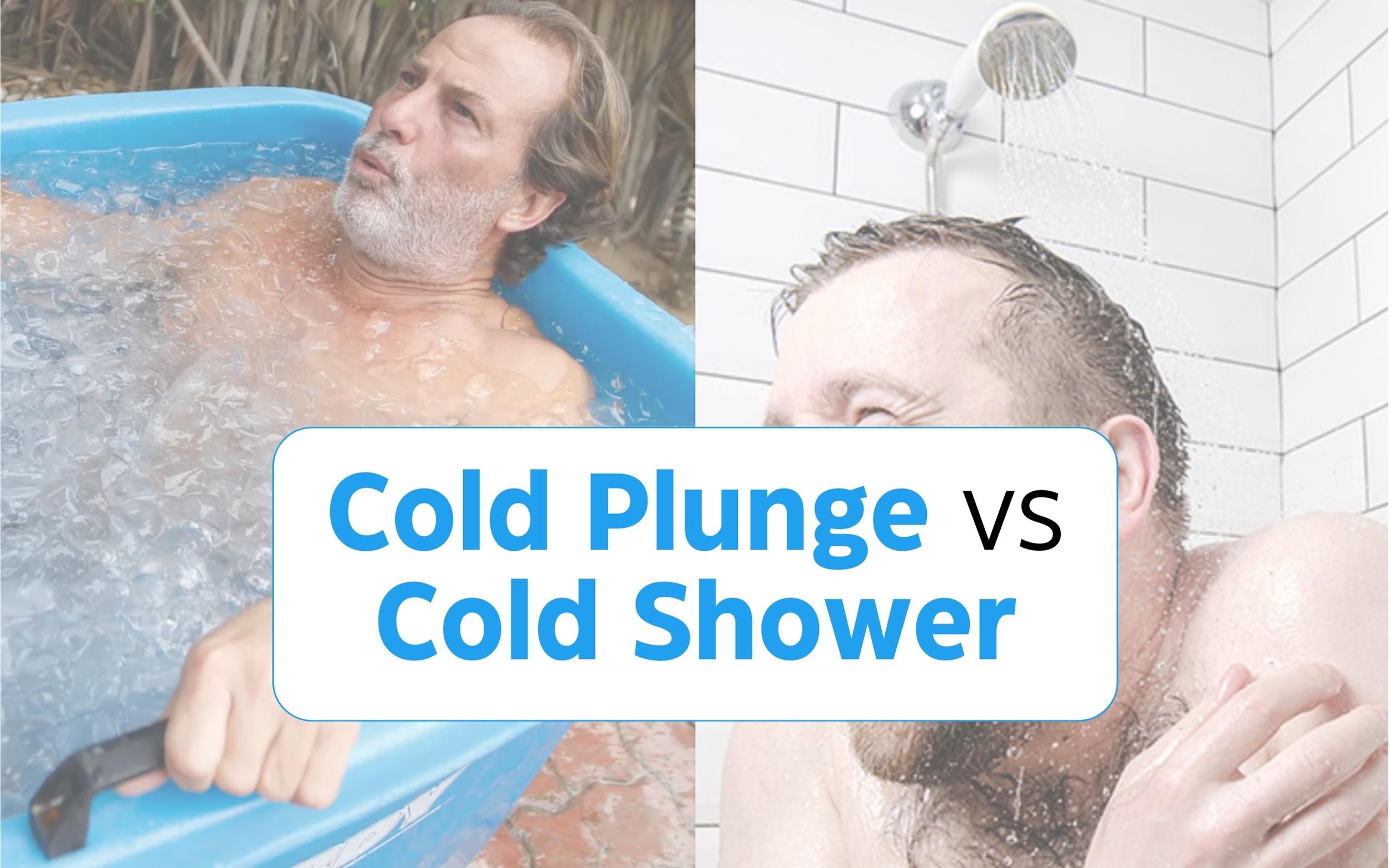 Cold Plunge Vs Cold Shower What's The Difference?