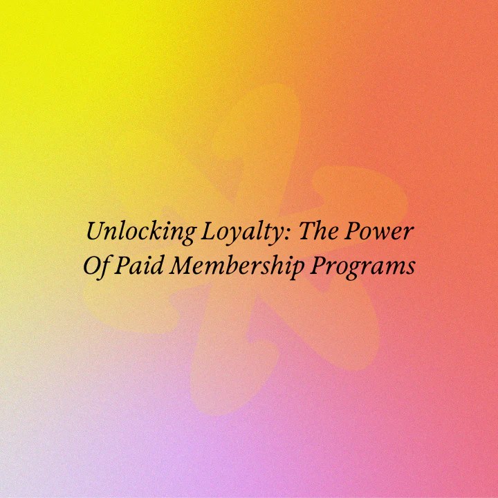 Unlocking Loyalty The Power Of Paid Membership Programs Coldsmoke